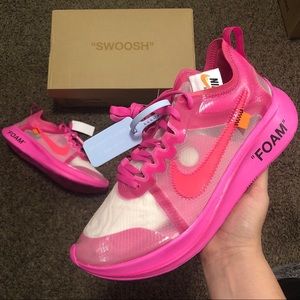 Nike Zoom Fly Off-White Pink size men’s 8.5